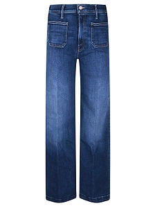 Mother The Hustler Roller Patch Pocket Skimp Jeans