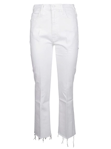 Mother The Hustler Ankle-Fray Jeans