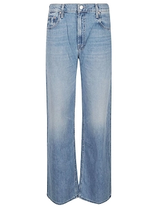 Mother The Spinner Zip Sneak Jeans