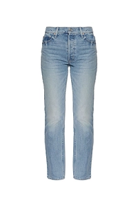 Mother The Tomcat Skimp Straight Jeans