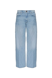 Mother The Whip Skimp Straight-Leg Jeans