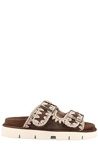 Mou Bio Buckle Fastened Sandals