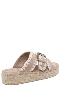 Mou Buckle Platform Sandals