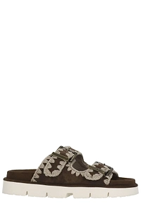 Mou Bio Buckle Fastened Sandals