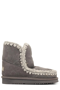 Mou Eskimo 18 Stitch-Trim Ankle Boots