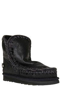 Mou Eskimo 18 Stitched Trim Ankle Boots