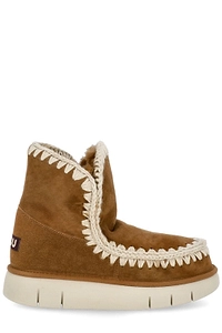Mou Eskimo Contrast Stitch Boots