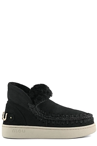 Mou Eskimo Logo Lettering Ankle Boots