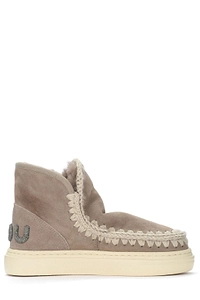 Mou Eskimo Round Toe Ankle Boots