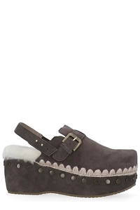 Mou Wedge Slingback Sandals