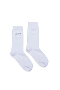 N°21 Kids Logo Embroidered Socks