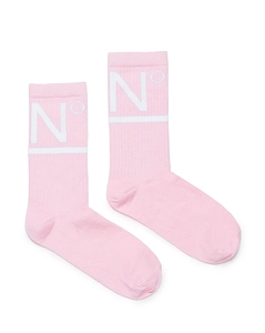 N°21 Kids Logo Intarsia Socks