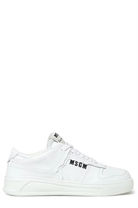 Msgm Logo Printed Low-Top Sneakers