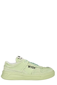 Msgm Logo Printed Low-Top Sneakers