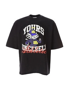 Msgm Mascotte Print Oversized T-Shirt