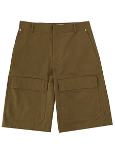 Msgm Patch Pocket Bermuda Shorts