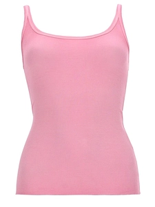 Msgm Ribbed Logo Tank Top
