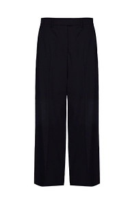 Msgm Straight Hem Straight Leg Trousers