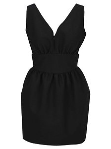 Msgm V-Neck Mini Dress