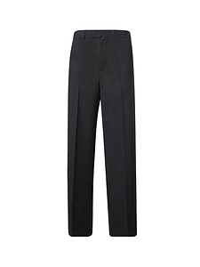 Msgm Wide-Leg Pressed-Crease Pants