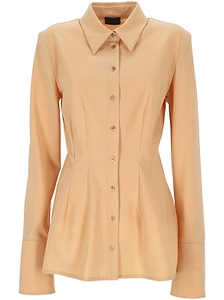 Mugler Button-Up Fitted Shirt