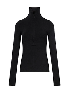 Mugler Column Jersey Top