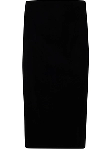 Mugler Cut-Out Back Slit Mini Skirt