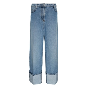 N°21 Logo Patch Straight-Leg Jeans