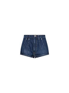 Mugler Denim Tailored Shorts