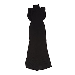 Mugler Draped Sleeveless Gown