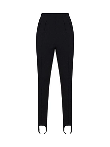 Mugler High-Rise Stirrup Pants