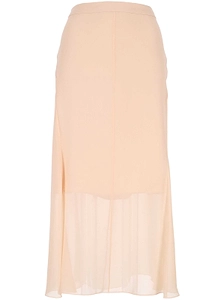 Mugler Layered Lingerie Skirt