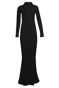 Mugler Jersey Column Dress