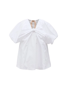 N°21 Short Puff Sleeved Blouse