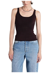 Mugler Sculpting Knit Tank Top