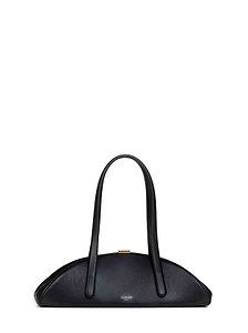 Sculpted Top Handle Tote Bag
