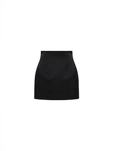 Mugler Straight Hem Mini Skirt