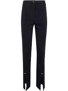 Mugler Split Cuff Flared Pants