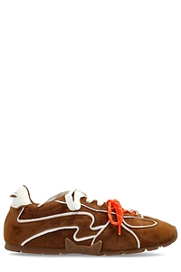 Adored Contrast-Trim Low-Top Sneakers