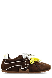 Naked Wolfe Adored Lace-Up Low-Top Sneakers
