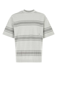 Nanamica Stripe Embroidered T-Shirt