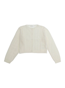 Nanan Cable Knit Button Cardigan
