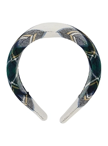 Checked Padded Headband