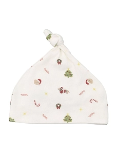 Nanan Christmas Print Baby Hat