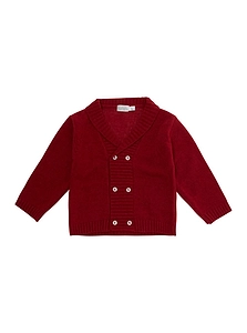 Nanan Double-Breasted Collar Cardigan