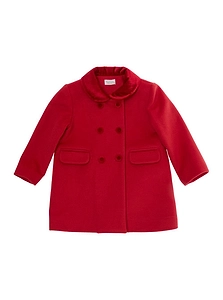 Nanan Peter Pan Collar Girl Coat