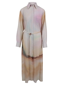 Nanushka Iria Tie-Waisted Dress