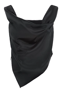 Nanushka Petra Draped Sleeveless Top
