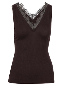Nanushka Siara Lace-Detailed Tank Top