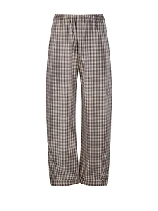 Yayoi Checked Shirting Pants